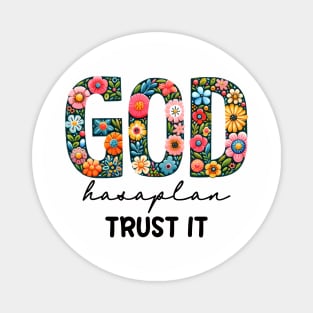 Trust His Plan - Biblical Fashion Magnet